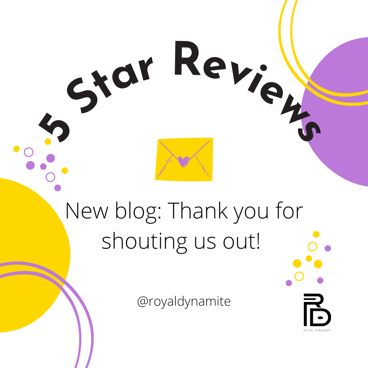 Thank you for shouting us out!