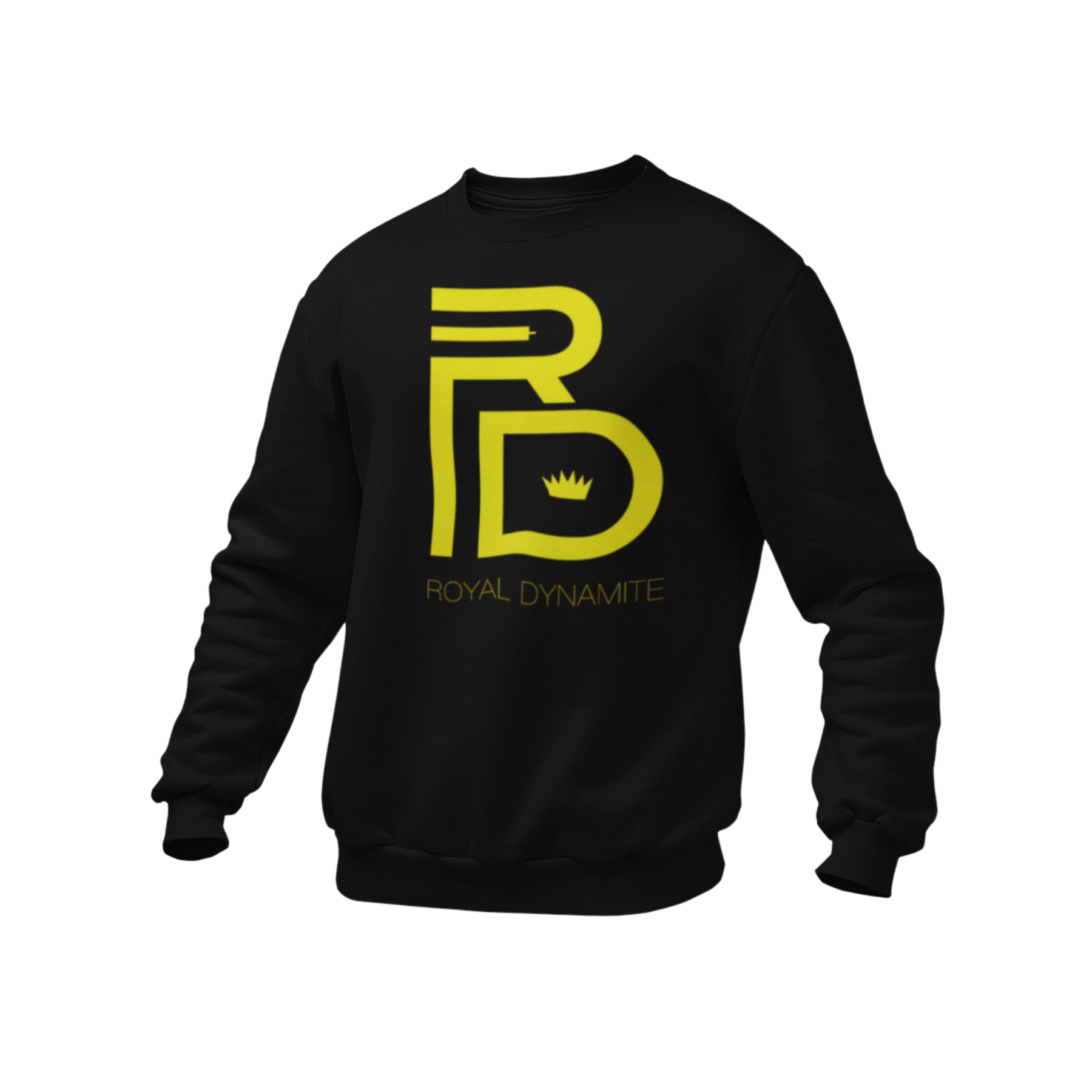 RD OG LOGO SWEATER BLACK W| YELLOW