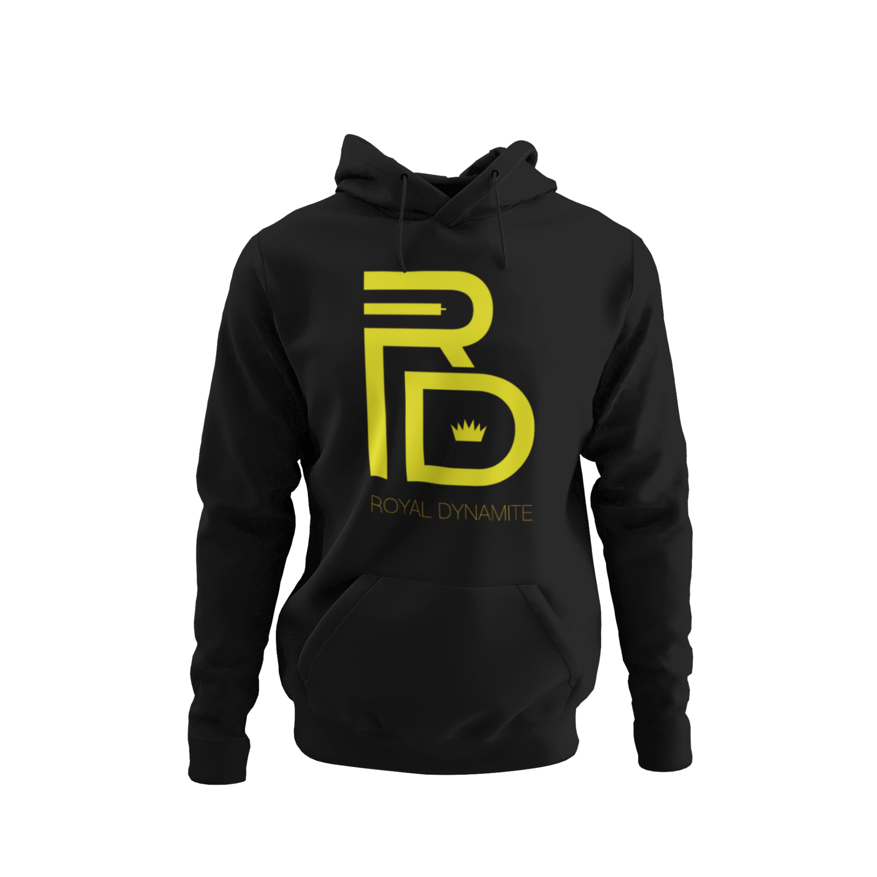 OG RD Logo Hoodie BLACK & YELLOW