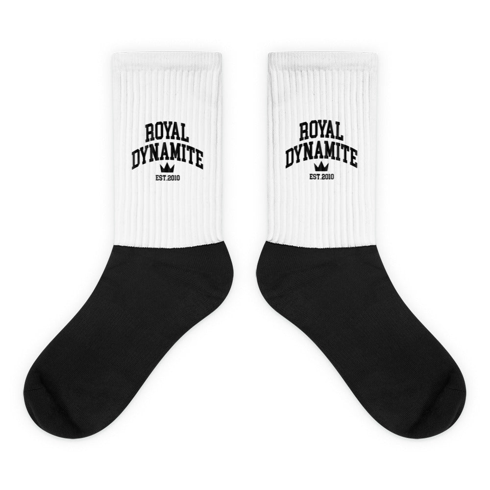 Black Foot Sublimated Socks