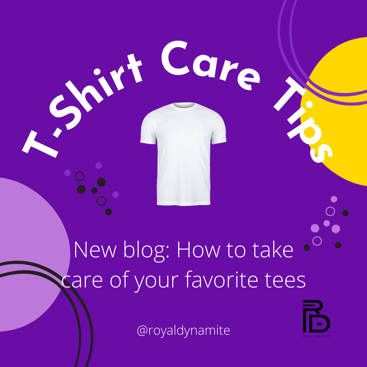Want to take care of your favorite Tees? Here Are Our Top 5 T-Shirt Care Tips!