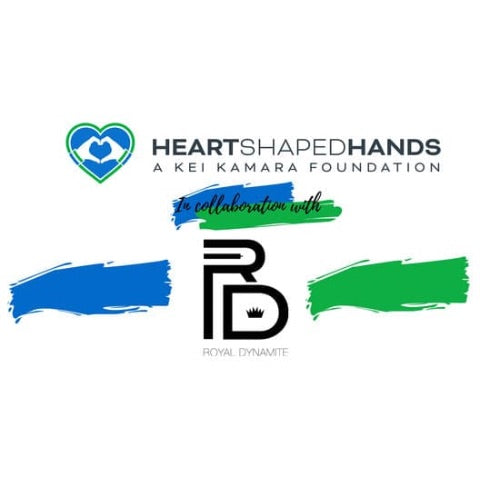 Royal Dynamite partners with Kei Kamara and his Heart Shaped Hands foundation