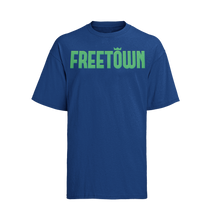 FREETOWN TEE - Royal Dynamite #color_BLUE & GREEN