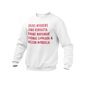 Freedom Fighters White | Red Sweater | King Edition | Unisex
