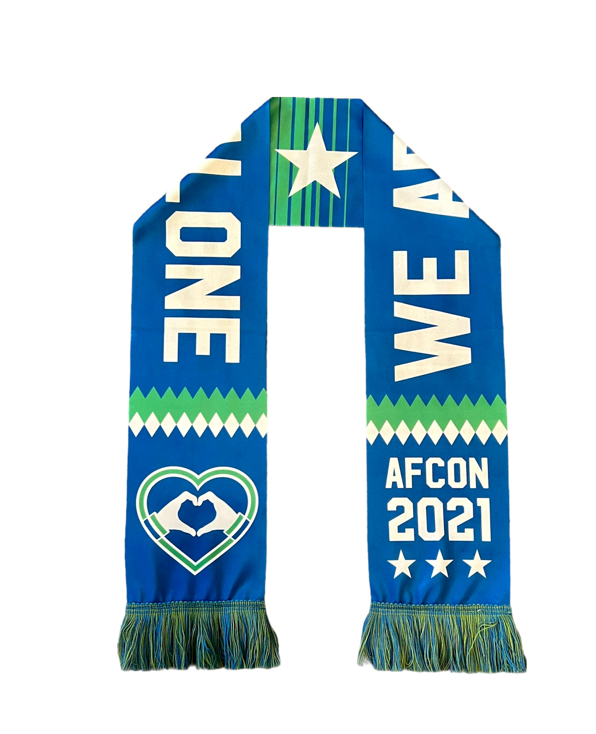 Heart Shaped Hearts X Royal Dynamite AFCON 2021 Scarf